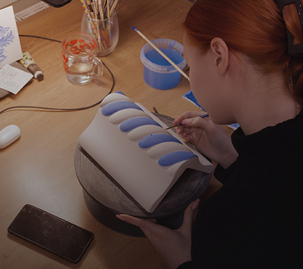 Изготовление изразцов