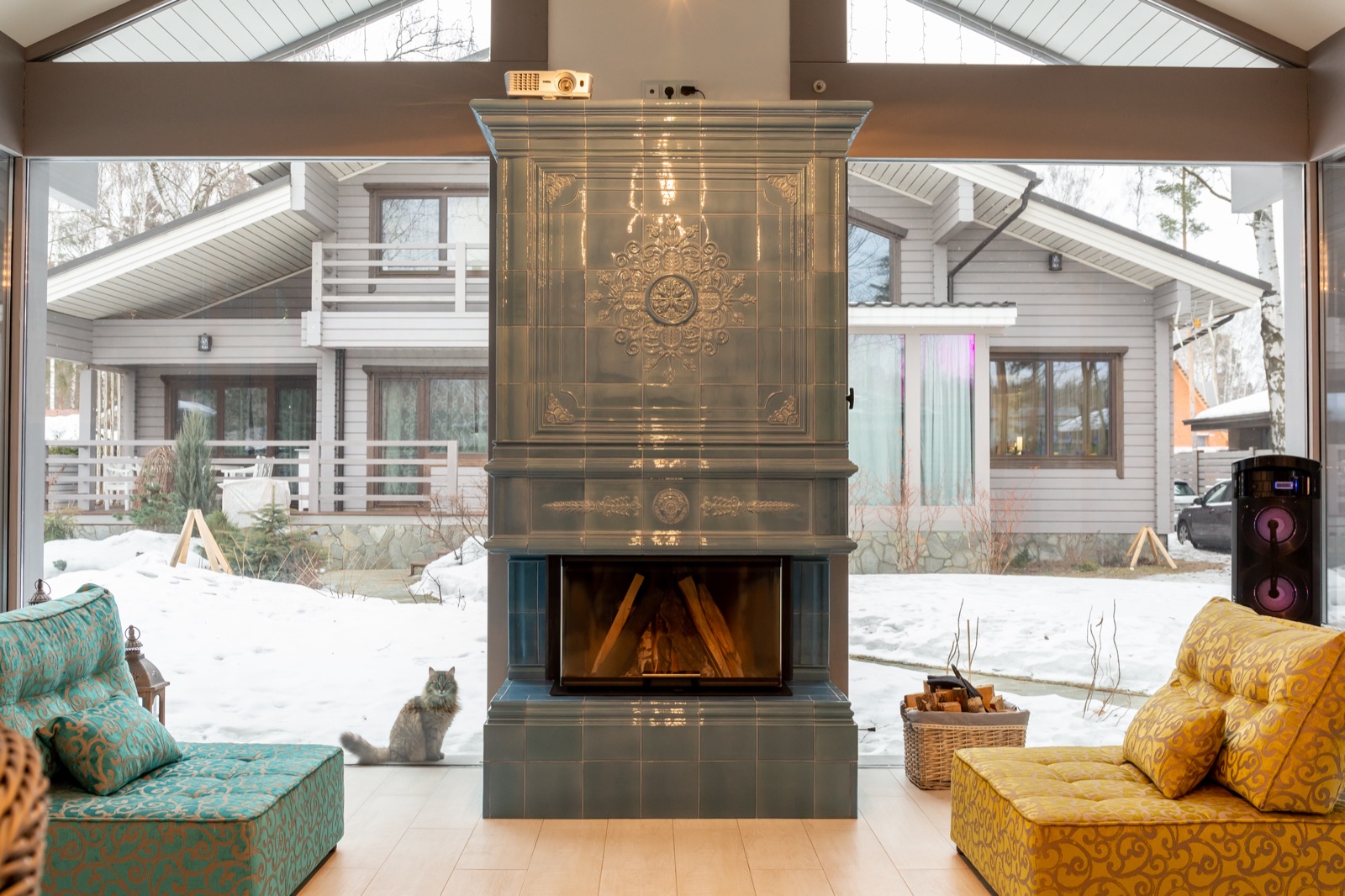 Камин Версаль — в интерьере